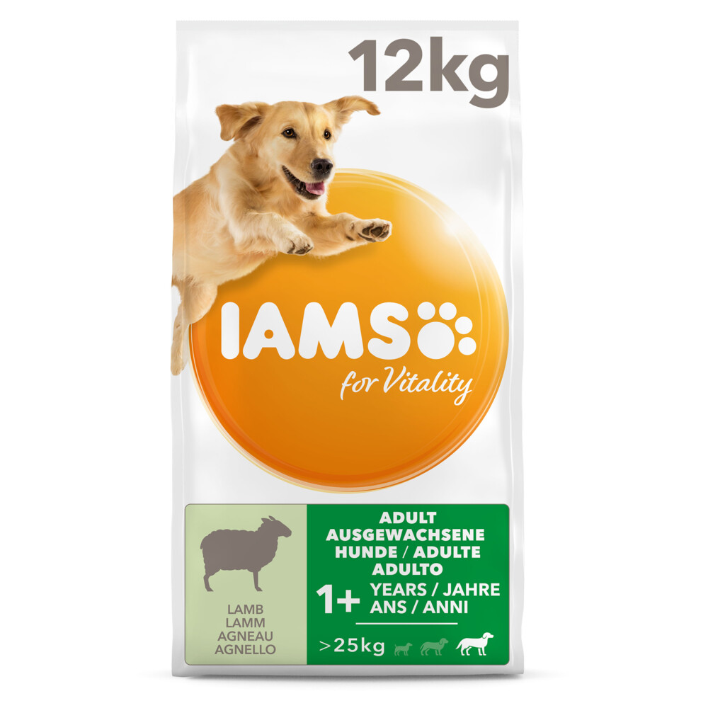 Iams Dog Adult Large Lam 12 kg