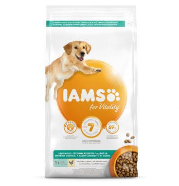 3x Iams Dog Adult Weight Control Kip 3 kg