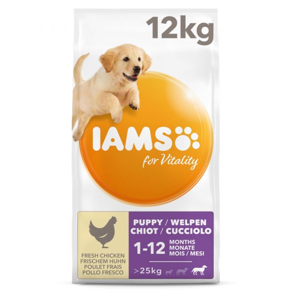 Iams Dog Puppy - Junior Large Kip 12 kg