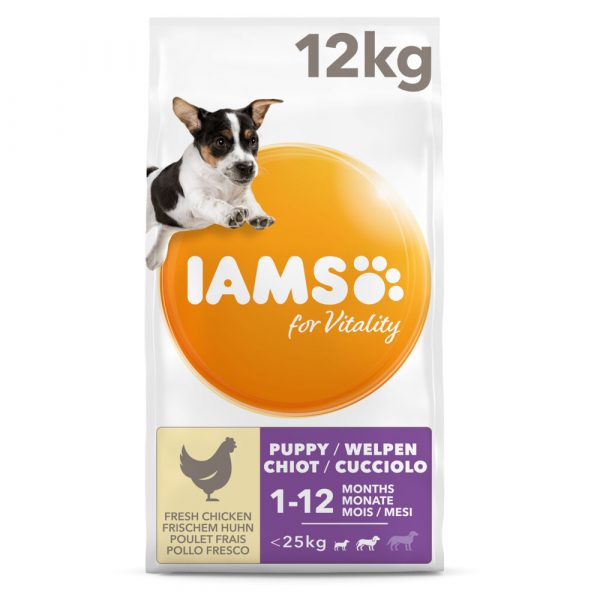 Iams Dog Puppy - Junior Small - Medium Kip 12 kg