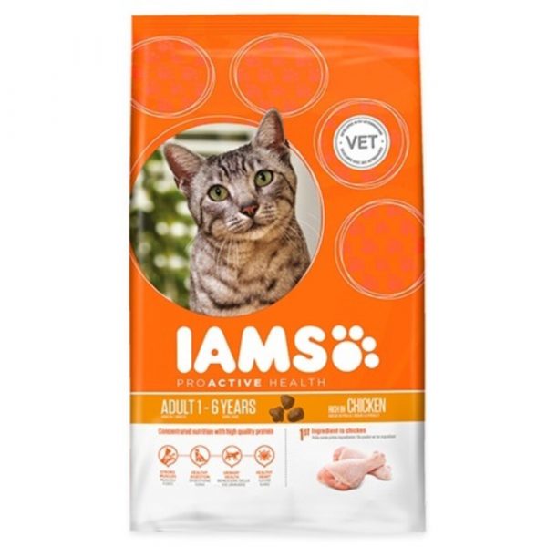 Iams Kattenvoer Adult Kip 10 kg