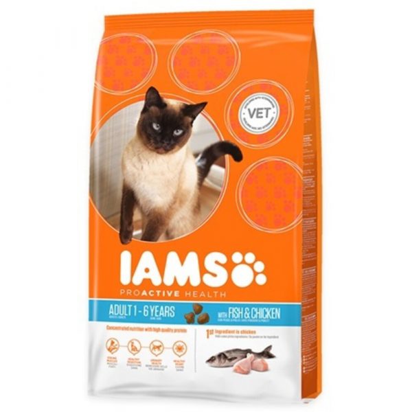 Iams Kattenvoer Adult Oceaan Vis 10 kg