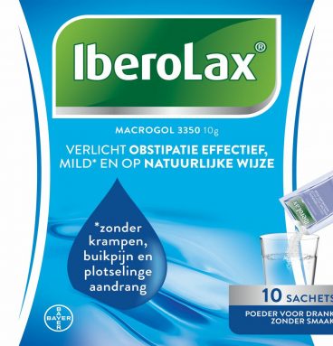 Iberolax Laxeer Poeder 10 cachets