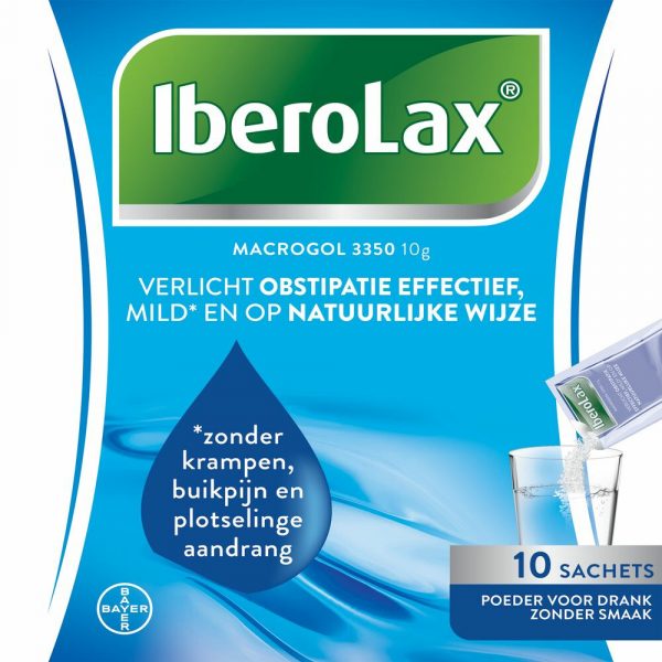 Iberolax Laxeer Poeder 10 cachets