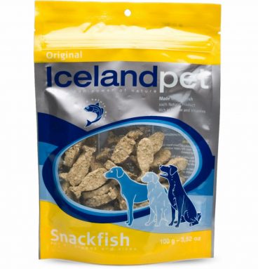 Icelandpet Snackfish Hondensnack Original Witvis 100 gr