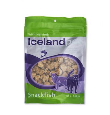 Icelandpet Snackfish Kattensnack Haring 100 gr