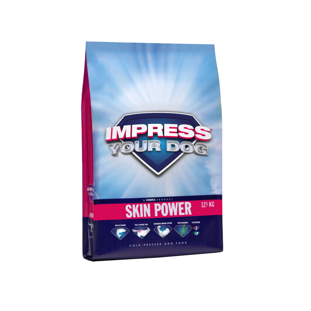 Impress Your Dog Hondenvoer Adult Skin Power 12