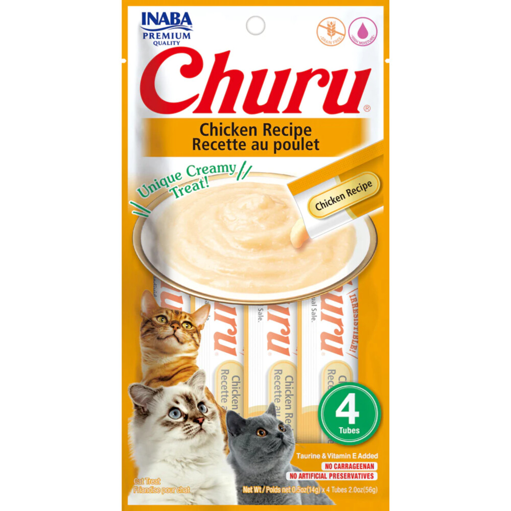 12x Inaba Kattensnack Churu Kip 60 gr