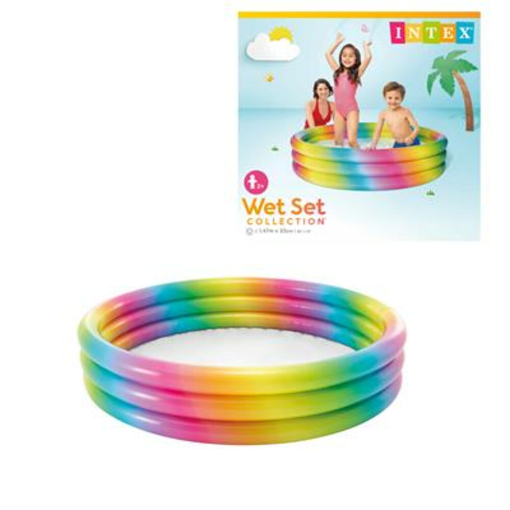 Intex Regenboog Zwembad 147x33 cm