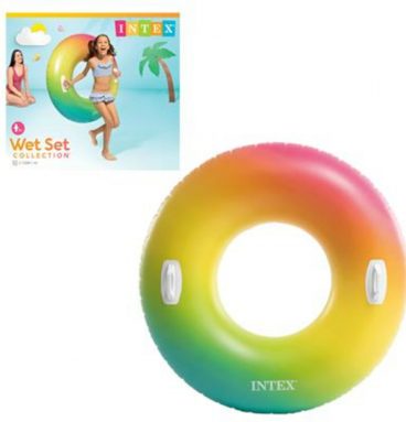 Intex Regenboog Zwemband 122 cm