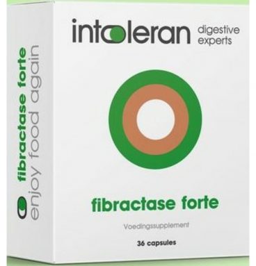 Intoleran Fibractase Forte 36 capsules