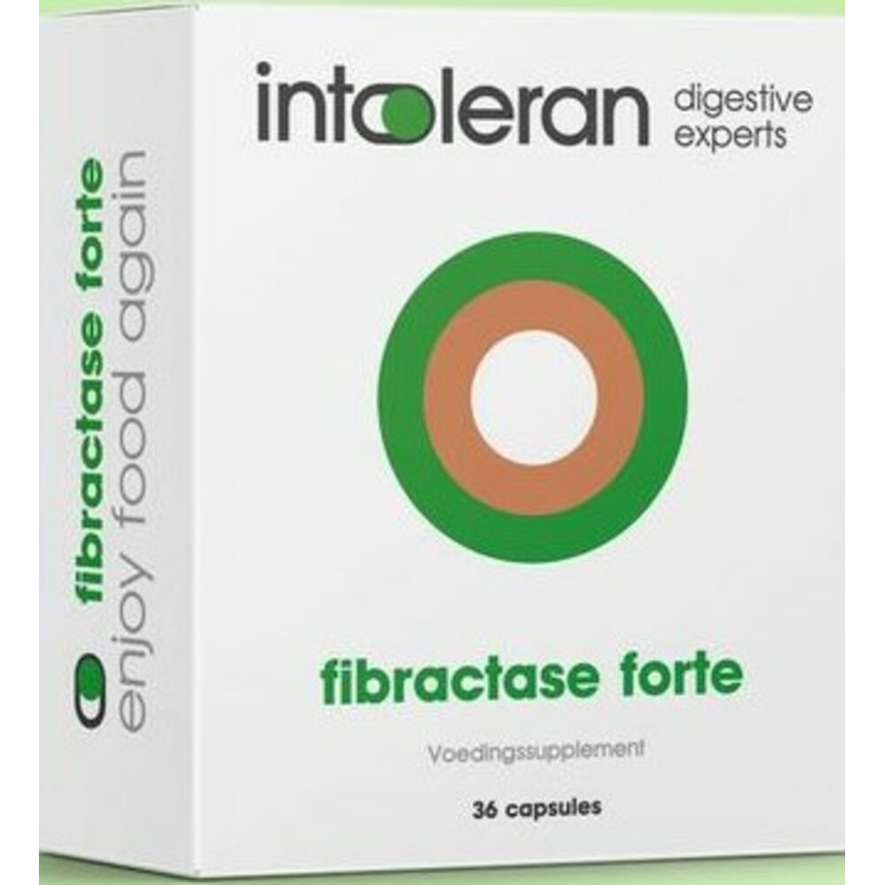 Intoleran Fibractase Forte 36 capsules