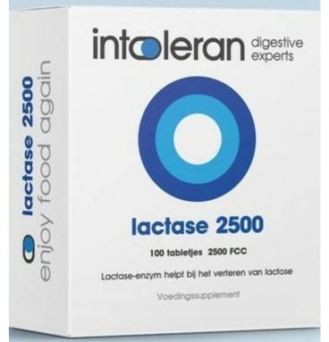 Intoleran Lactase 2.500 100 tabletten