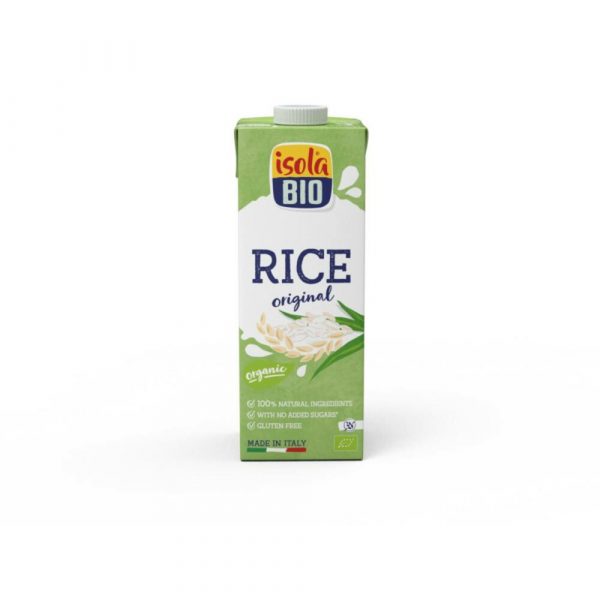 3x Isola bio Rijstdrank Naturel Bio 1liter