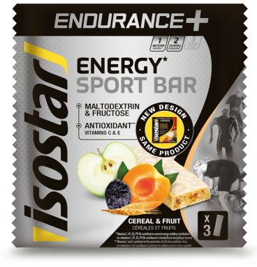 3x Isostar Endurance + Energy Sportreep Fruit 3 x 40 gr