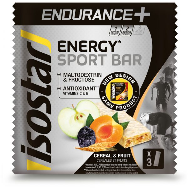 3x Isostar Endurance + Energy Sportreep Fruit 3 x 40 gr