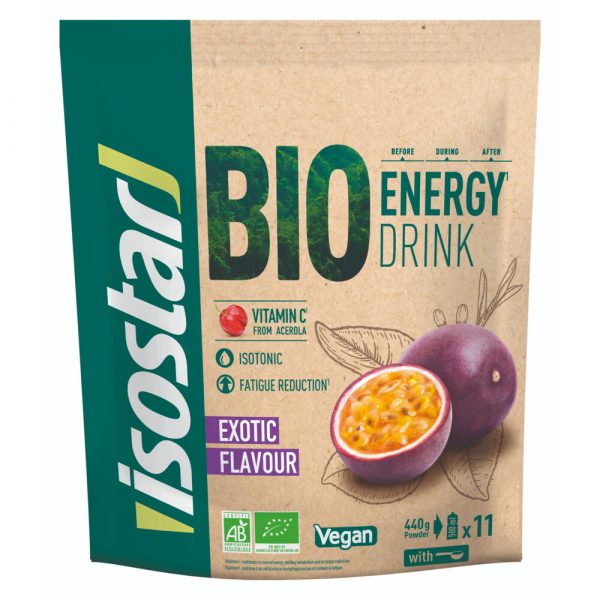 Isostar Energie Drink Bio Exotic 440 gr