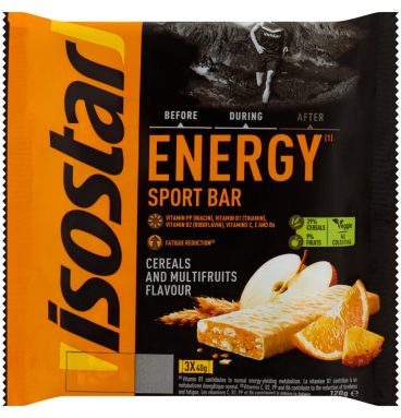 6x Isostar High Energy Sportreep Multifruits 3 x 40 gr