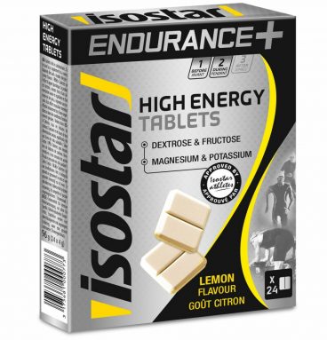 6x Isostar High Energy Tablets Lemon 24 stuks