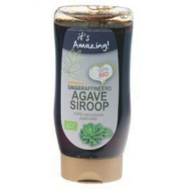 3x It's Amazing Agave Siroop Ongefilterd bio 350 gr