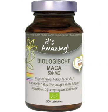 It's Amazing Biologische Maca 500 mg 300 tabletten