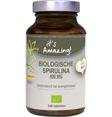 It's Amazing Biologische Spirulina 400 mg 240 tabletten