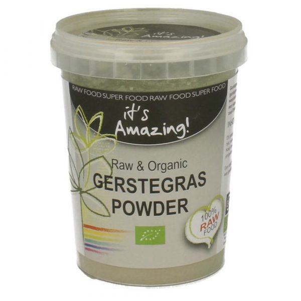 3x It's Amazing Gerstegras Poeder Bio 150 gr