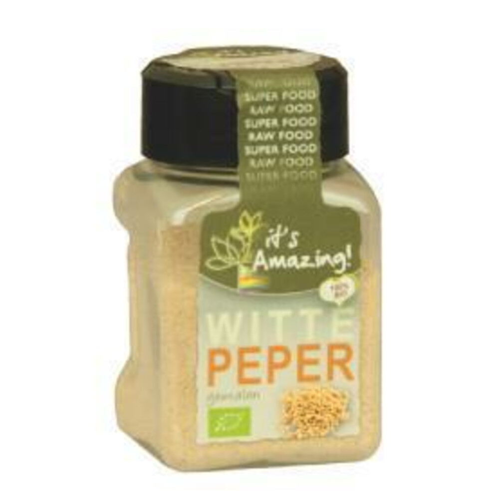 3x It's Amazing Peper Wit Gemalen 36 gr