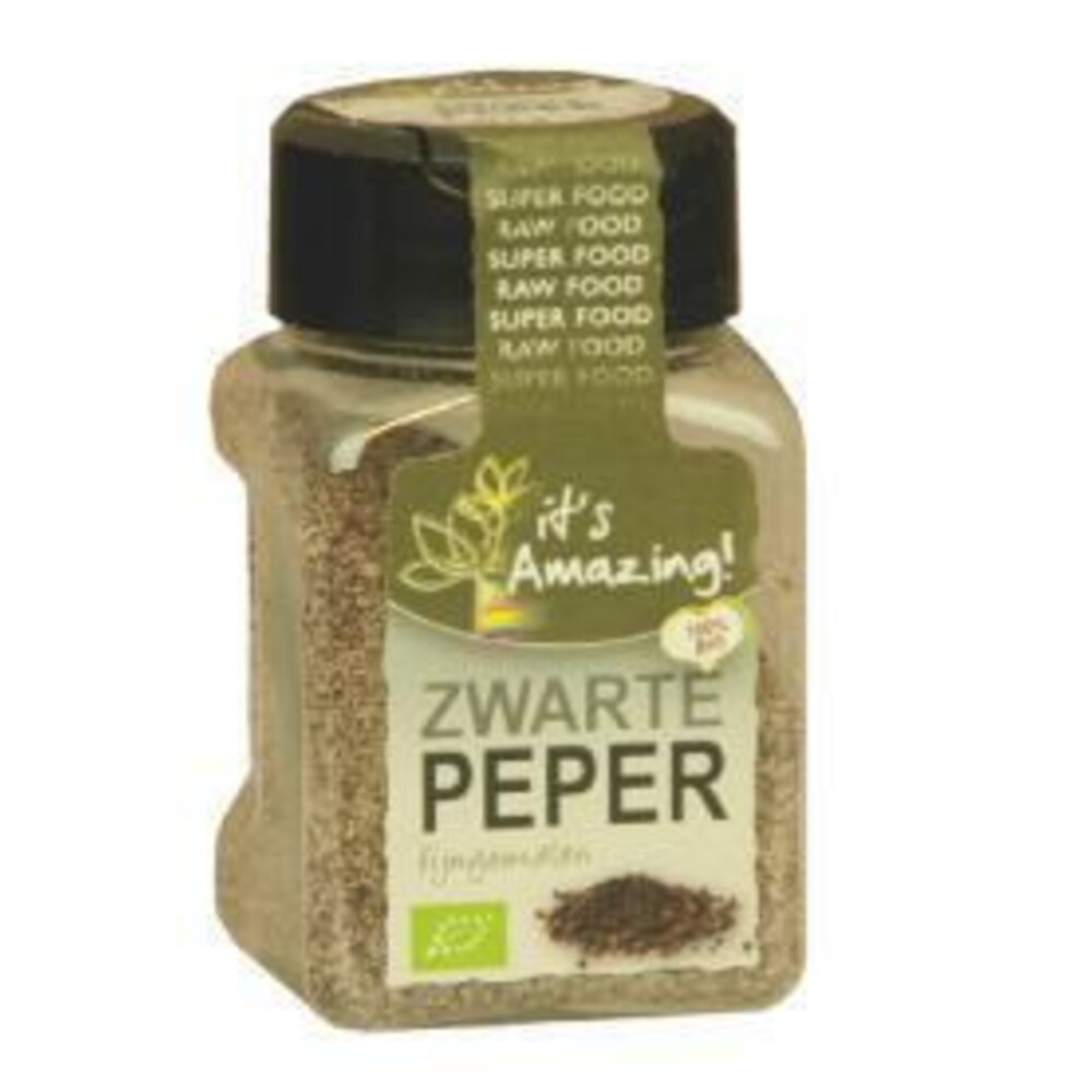 3x It's Amazing Peper Zwart Fijn Gem 37 gr