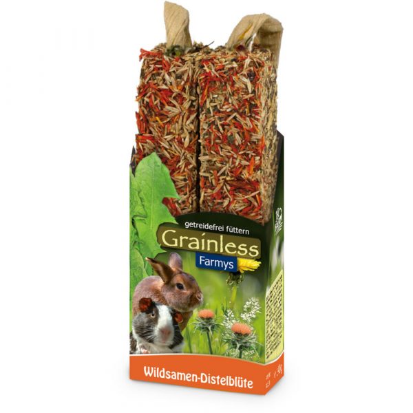 JR Farm Farmy Graanvrij Wilde Zaden - Distelbloemen 140 gr