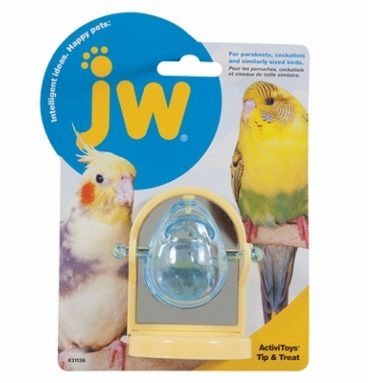 JW Activitoy Vogelspeelgoed Tip&Treat 8 cm