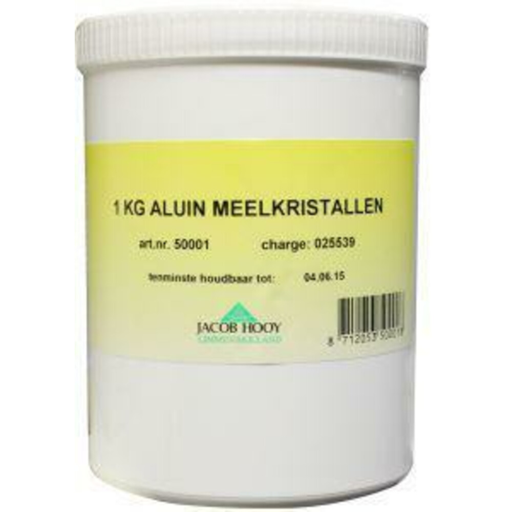 Jacob Hooy Aluin Kristal Pot 1 kg