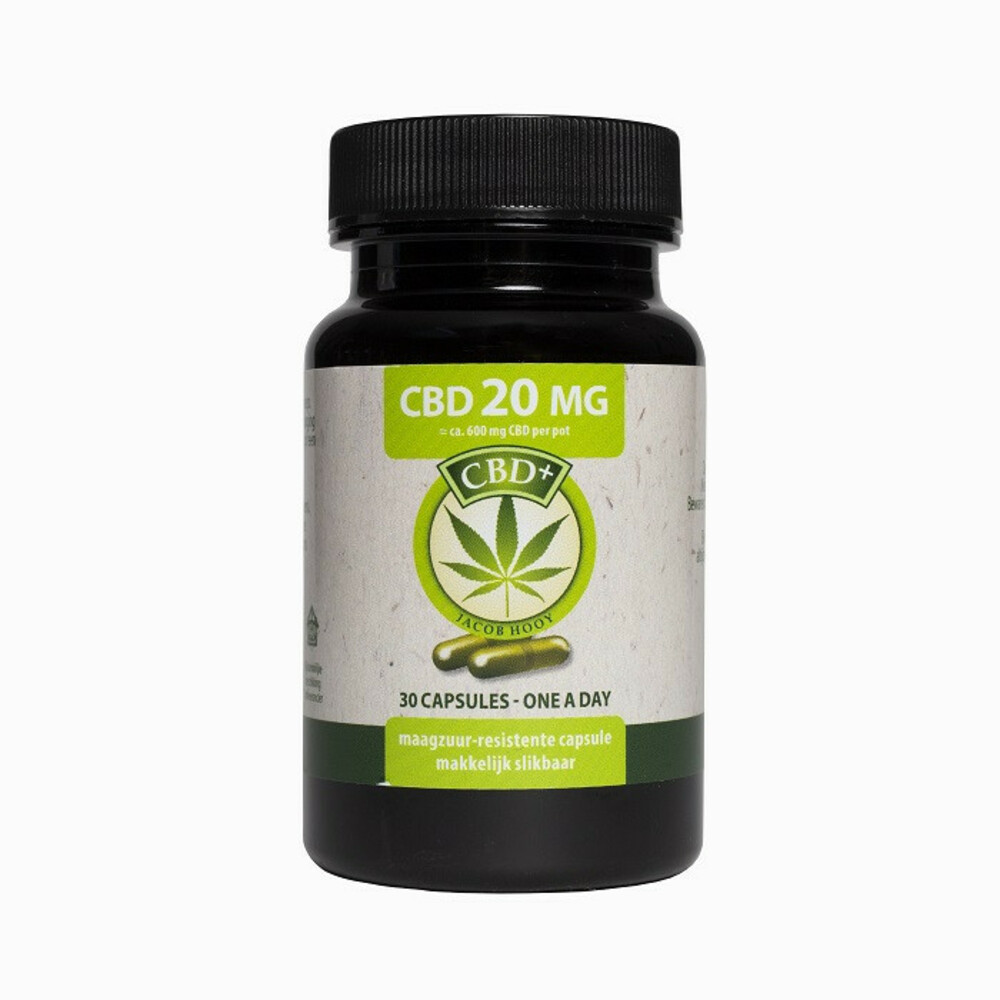 Jacob Hooy Cbd 20 mg 30 capsules