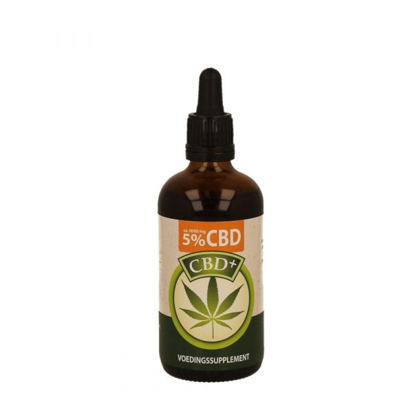 Jacob Hooy Cbd Plus Olie 5% 100 ml