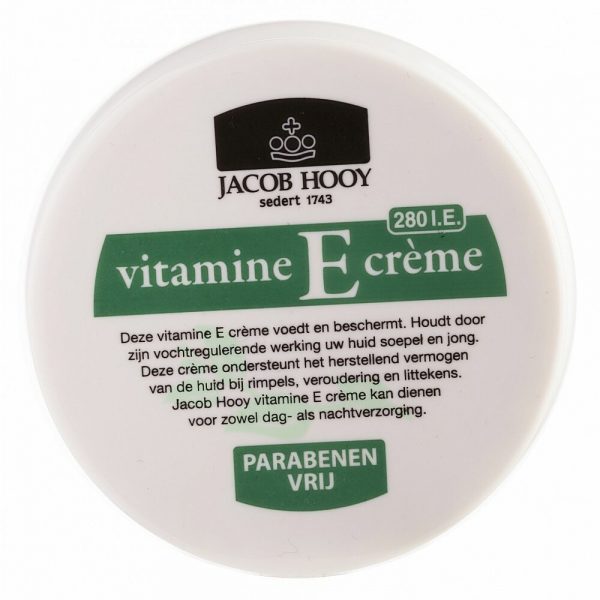 Jacob Hooy Creme Vitamine E 140 gr