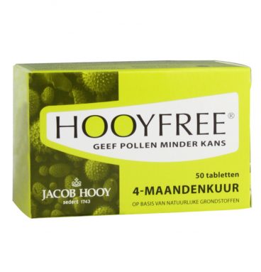 Jacob Hooy Hooyfree 4 Maandenkuur 50 tabletten