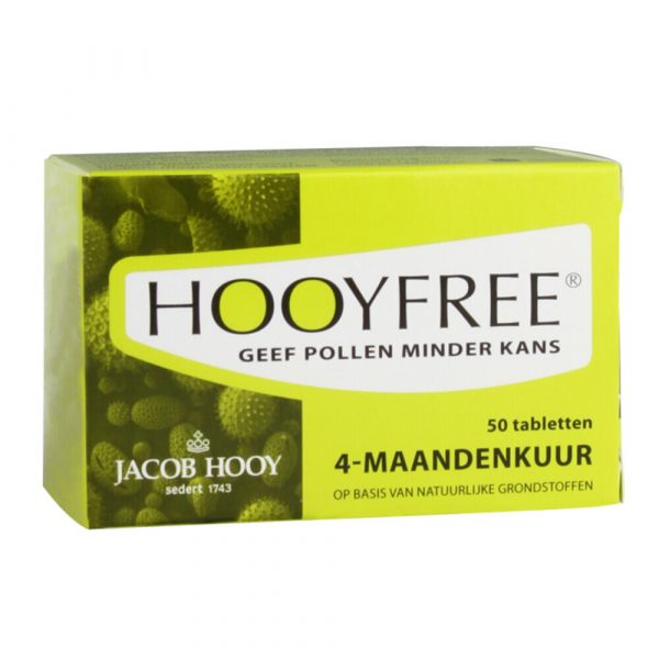 Jacob Hooy Hooyfree 4 Maandenkuur 50 tabletten