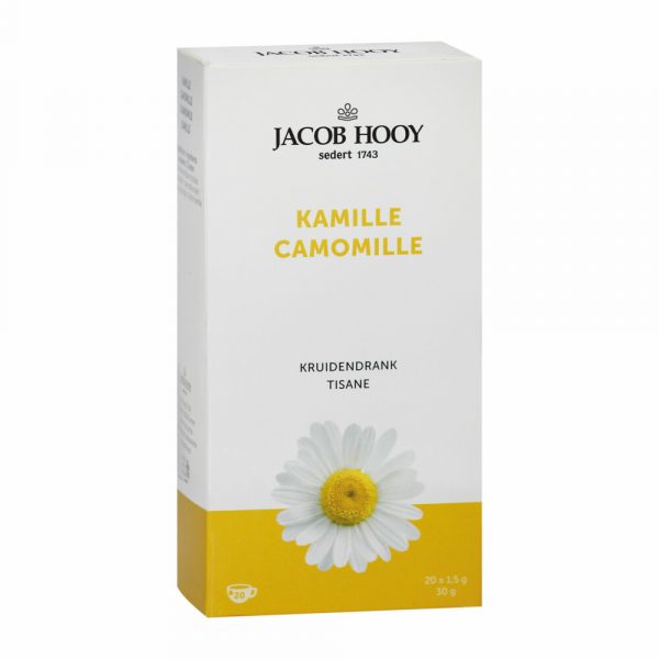 3x Jacob Hooy Kamille Theezakjes 20 stuks