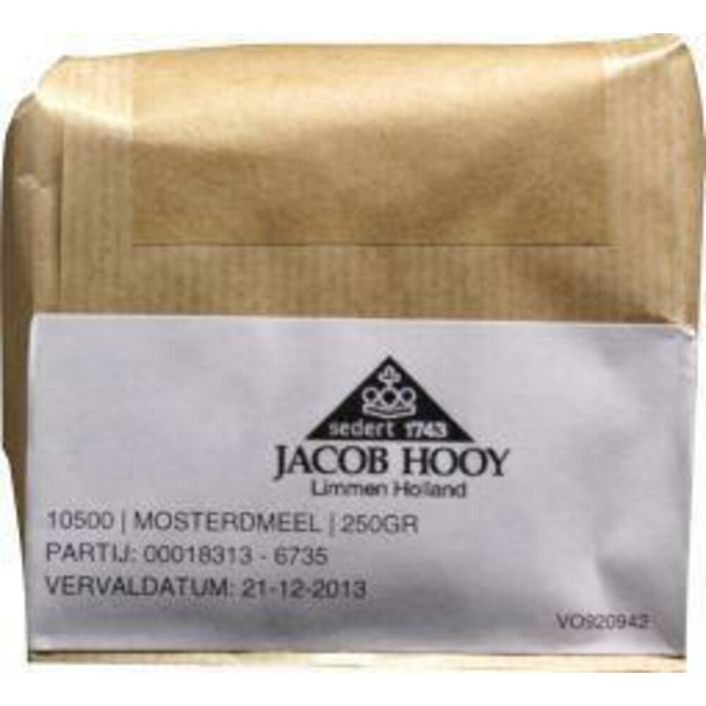 3x Jacob Hooy Mosterdmeel 250 gr