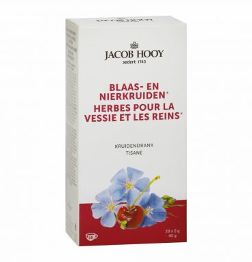 3x Jacob Hooy Thee Blaas en Nierkruiden 20 stuks