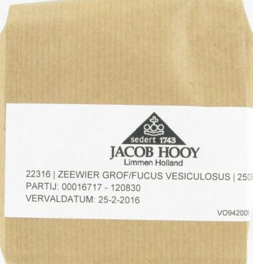 3x Jacob Hooy Zeewier 250 gr