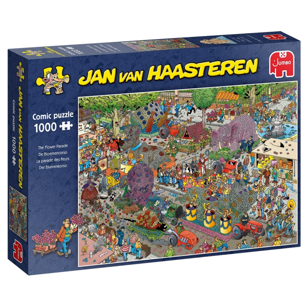 Jan Van Haasteren Puzzel De Bloemencorso 1000 Stukjes