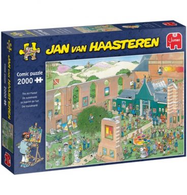 Jan Van Haasteren Puzzel De Kunstmarkt 2000 Stukjes