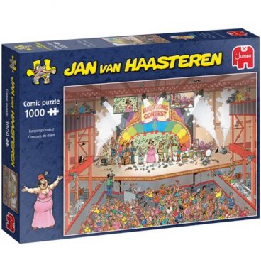 Jan Van Haasteren Puzzel Eurosong Contest 1000 Stukjes