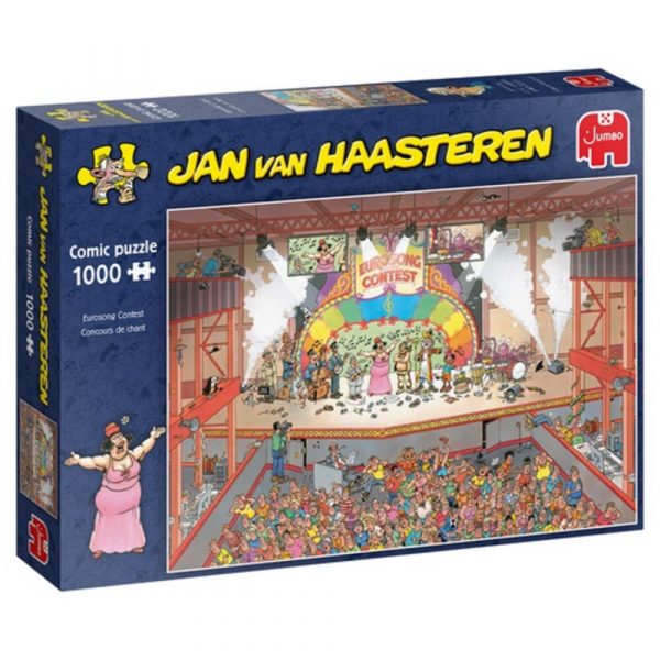 Jan Van Haasteren Puzzel Eurosong Contest 1000 Stukjes