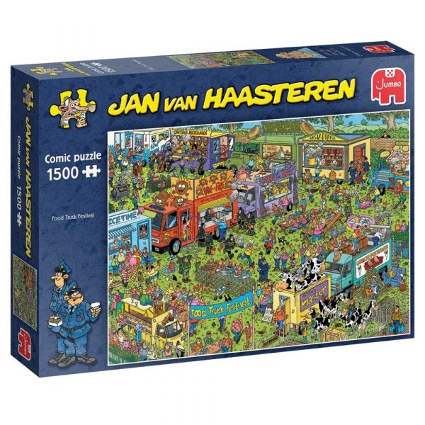 Jan Van Haasteren Puzzel Food Truck Festival 1500 Stukjes