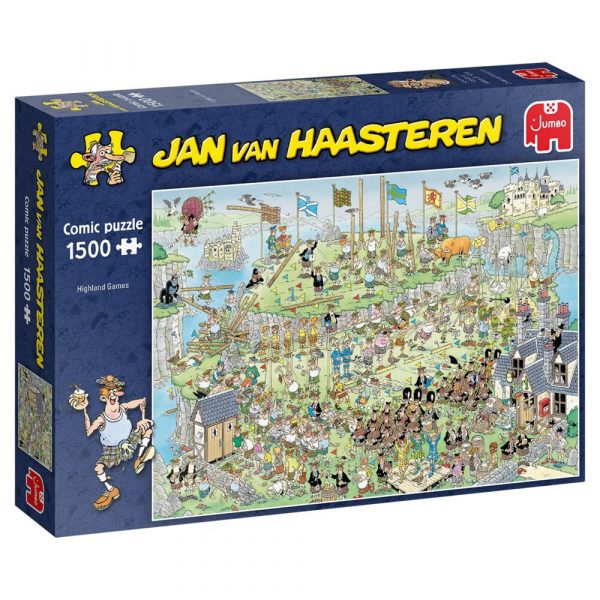 Jan Van Haasteren Puzzel Highland Games 1500 Stukjes