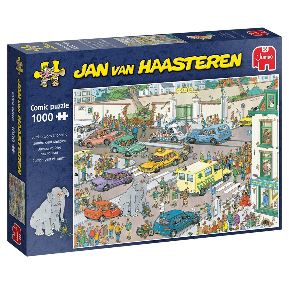 Jan Van Haasteren Puzzel Jumbo Gaat Winkelen - 1000 stukjes