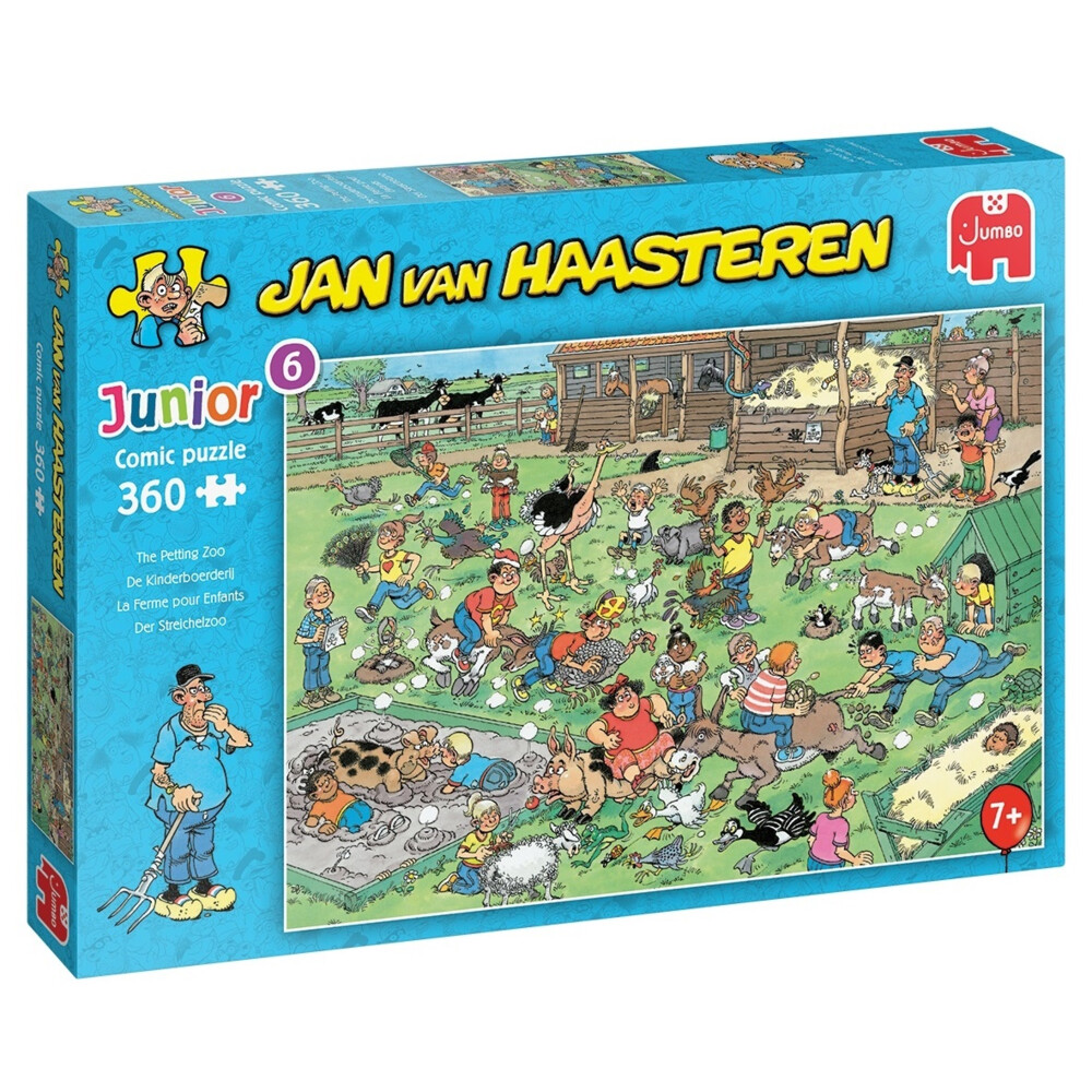 Jan Van Haasteren Puzzel Junior De Kinderboerderij 360 Stukjes