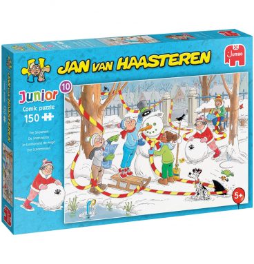 Jan Van Haasteren Puzzel Junior Sneeuwpop 150 Stukjes